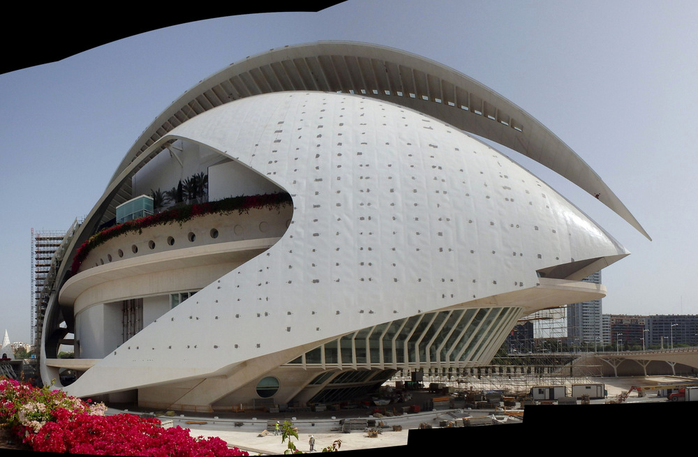 Palacio de las Artes and Sciences.